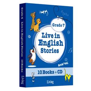 Grade 7 - Live in English Stories (10 Books CD)