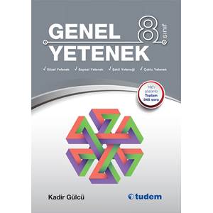 TUDEM 8.SINIF GENEL YETENEK KİTABI