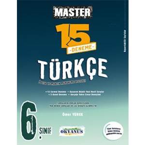 Okyanus 6. Sınıf Master 15 Türkçe Denemesi