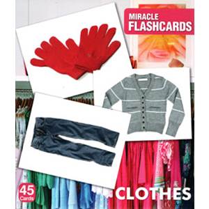 Clothes Miracle Flashcards (45 Cards)