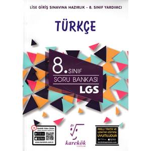 Karekök 8. Sınıf LGS Türkçe Soru Bankası (Yeni)