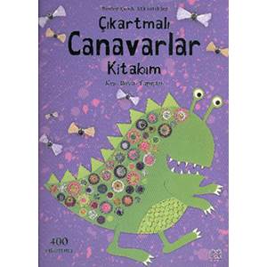 Çıkartmalı Canavarlar Kitabım