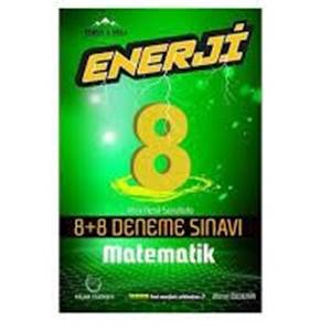 Palme 8.Sınıf Enerji Matematik 8+8 Deneme