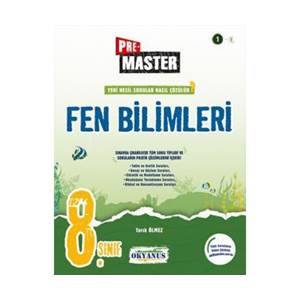 Okyanus Yayınları 8. Sınıf Pre Master Fen Bilimleri Soru Bankası