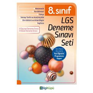 8.SINIF DENEME SINAVI SETİ -BİLGİ KÜPÜ