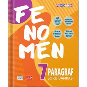 FENOMEN 7 PARAGRAF SORU BANKASI (B)