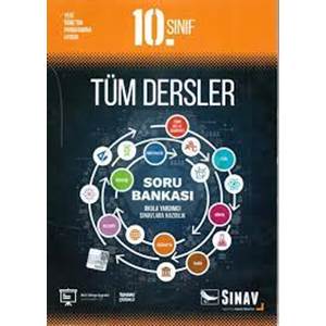 Sınav 10. Sınıf Tüm Dersler Soru Bankası 2021