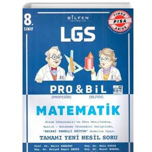 Bilfen Yayıncılık 8. Sınıf LGS Matematik ProBil Soru Bankası