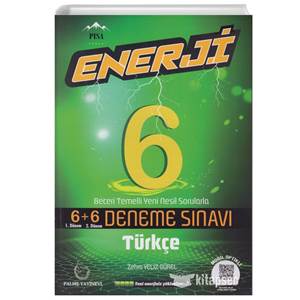 Palme 6.Sınıf Enerji Türkçe 6+6 Deneme Sınavı