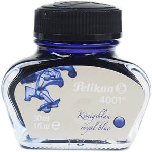 PELİKAN 4001 YAZI MÜREKKEBİ 30ML ROYAL MAVİ