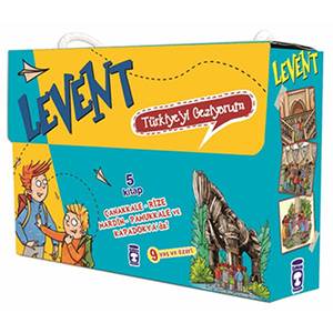 Levent Türkiyeyi Geziyorum 1 Set - (5 Kitap)