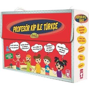 Profesör Kip İle Türkçe 1 Set - (5 Kitap)