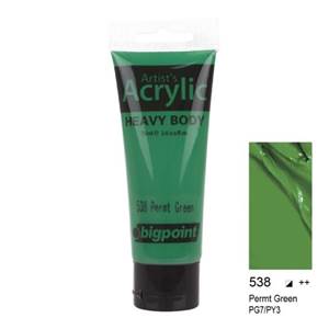 Bigpoint Akrilik Boya 75 ml Permt Green 538