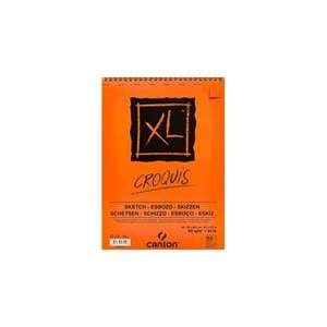 CANSON CROQUIS XL ALBÜM 90GR ÜSTEN SPİRALLİ A4 50YP