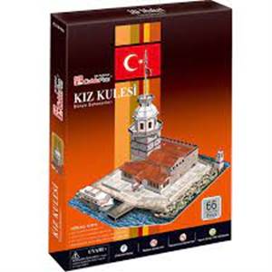 Cubıc Fun Kız Kulesi 3D Puzzle