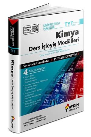Aydın Üniversiteye Hazırlık TYT Kimya Ders İşleyiş Modülleri