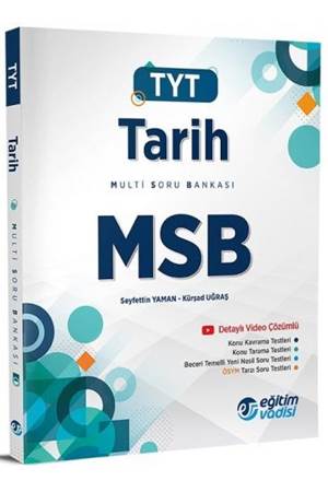 Eğitim Vadisi Yayınları TYT Tarih Multi Soru Bankası