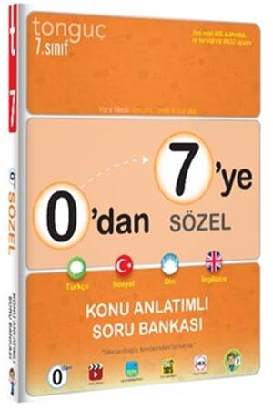 0'dan 7'ye Sözel Konu Anlatımlı Soru Bankası