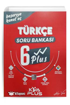 KVA 6.Sınıf Türkçe Plus Serisi Soru Bankası