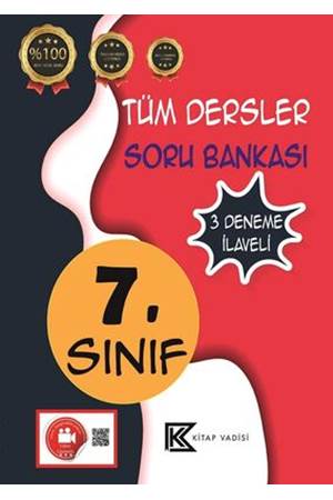 KİTAP VADİSİ 7. SINIF TÜM DERSLER SORU BANKASI