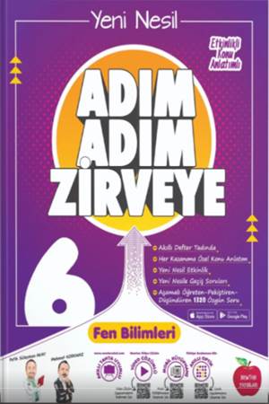6.SINIF ADIM ADIM ETKİNLİKLİ KONU ANLATIMLI SORU BANKALARI --FEN BİLİMLERİ