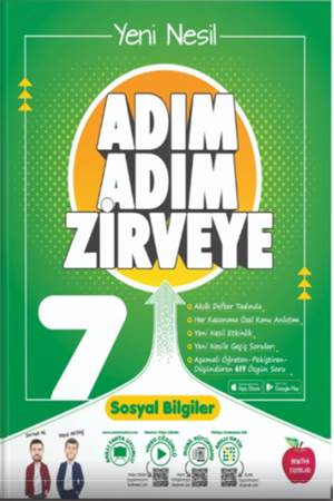 7.SINIF ADIM ADIM ETKİNLİKLİ KONU ANLATIMLI SORU BANKALARI --SOSYAL BİLGİLER