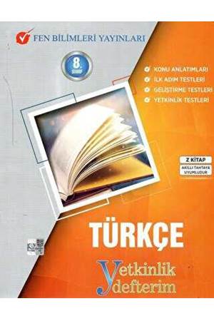8. Sınıf Yeni Nesil Türkçe Yetkinlik Defterim