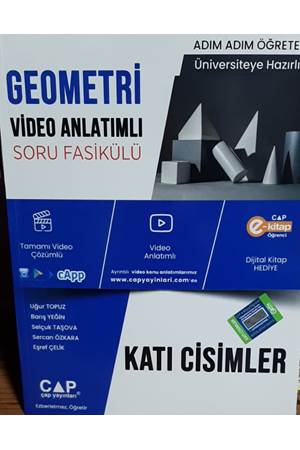 ÜNİV. HAZ GEOMETRİ KA-SB KATI CİSİMLER - 2023-24