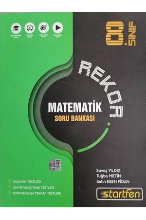 Startfen Yayınları 8. Sınıf Matematik Rekor Soru Bankası