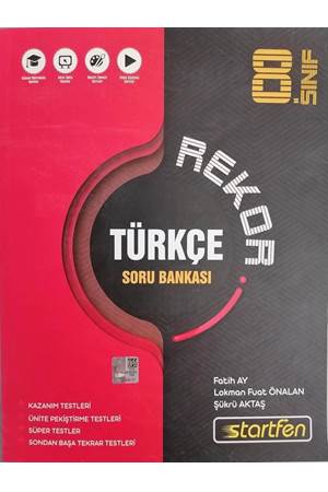 Startfen Yayınları 8. Sınıf Türkçe Rekor Soru Bankası