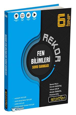 6. Sınıf Fen Bilimleri Rekor Soru Bankası Startfen Yayınları