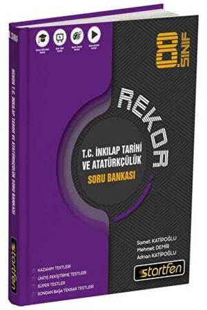 Startfen Yayınları 8. Sınıf T.C. İnkılap Tarihi ve Atatürkçülük Rekor Soru Bankası