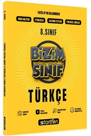 8. SINIF BİZİM SINIF TÜRKÇE ETKİNLİKLİ SORU BANKASI