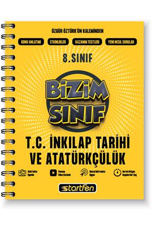 8. SINIF BİZİM SINIF İNKILAP TARİHİ ETKİNLİKLİ SORU BANKASI