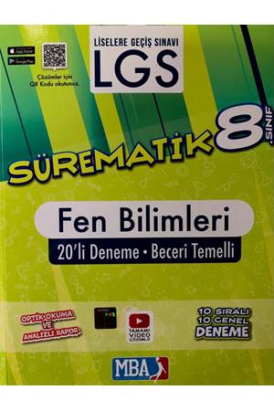 8.SINIF SÜREMATİK FEN BİLİMLERİ 20 Lİ DENEME