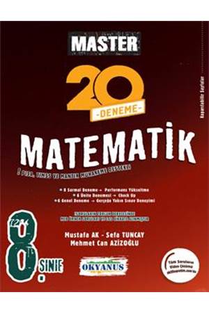 Okyanus 8. Sınıf Master 20 Matematik Denemesi