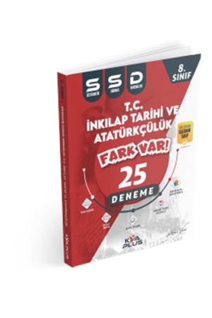 Koray Varol Akademi 8. Sınıf LGS T.C. İnkılap Tarihi ve Atatürkçülük Fark Var 25 Deneme