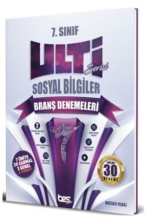 7. Sınıf Sosyal Bilgiler Ulti Serisi Denemeleri Bes Yayınları