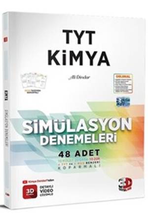 3D Yayınları TYT Kimya Simülasyon 48 Deneme