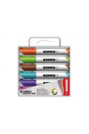 KORES K-MARKER WHITEBOARD XW1 KARIŞIK 6LI