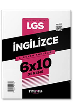 Marka Yayınları 2023 LGS 1.Dönem Konuları İngilizce 6 Deneme