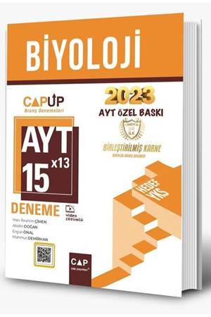 Çap Yayınları 2023 AYT Biyoloji 15 X 13 Up Deneme