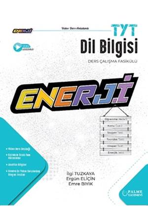 PALME YKS TYT ENERJİ DİL BİLGİSİ DERS ÇALIŞMA FASİKÜLÜ