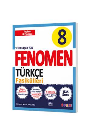FENOMEN 8 TÜRKÇE FASİKÜLLERİ (TOPLAM 8 FASİKÜL)