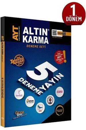 Altın Karma AYT 5.Li Deneme Seti 2023 -YENİ