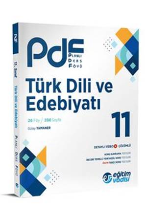 E.VADİSİ 11.SINIF PDF TURK DILI VE EDEB (24-25)