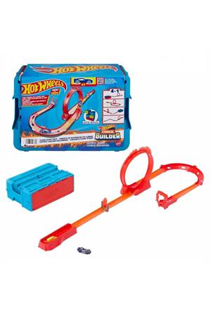 HOT WHEELS TRACK BUILDER ALEV TEMALI AKROBASİ SETİ