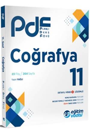 E.VADİSİ 11.SINIF PDF COGRAFYA (24-25)