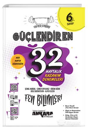 ANKARA 6.SINIF FEN BİLİMLERİ 32 HAFTA KAZANIM DENEMESİ