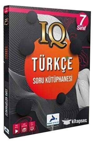 PARAF 7. SINIF IQ TÜRKÇE SORU KÜTÜPHANESİ